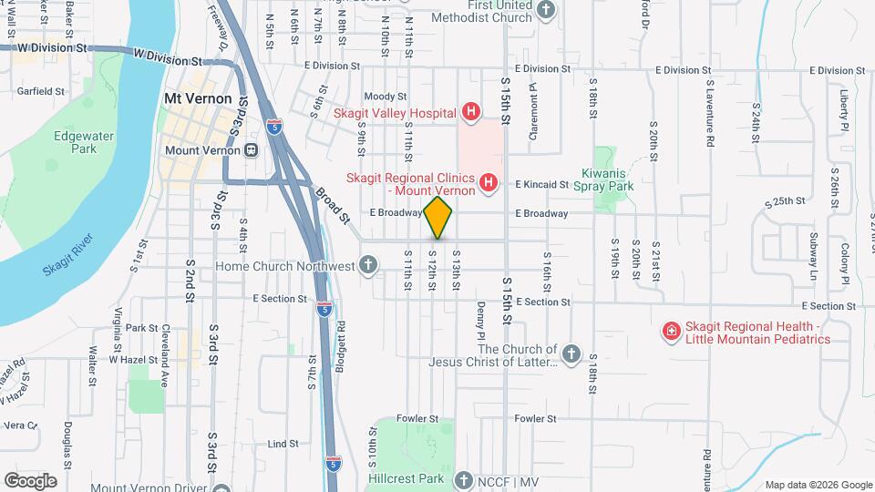 1002 S 12th St Map and Location Details