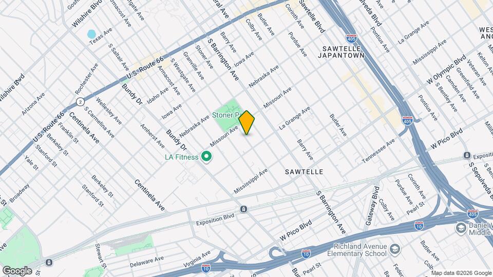 1924 Granville Ave Map and Location Details