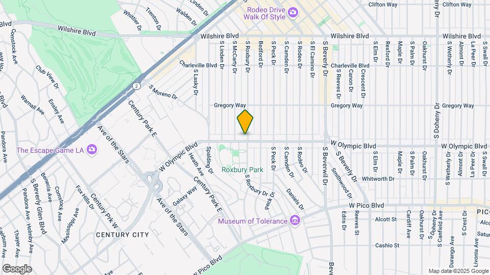9667 W Olympic Blvd Map and Location Details