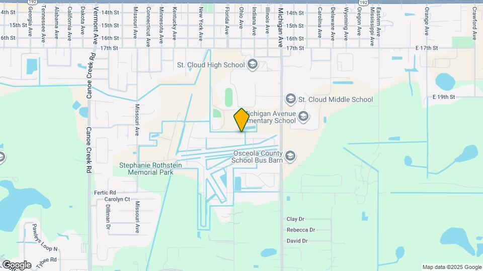 1054 Heavenly Dr Mapa y Detalles de la Ubicación