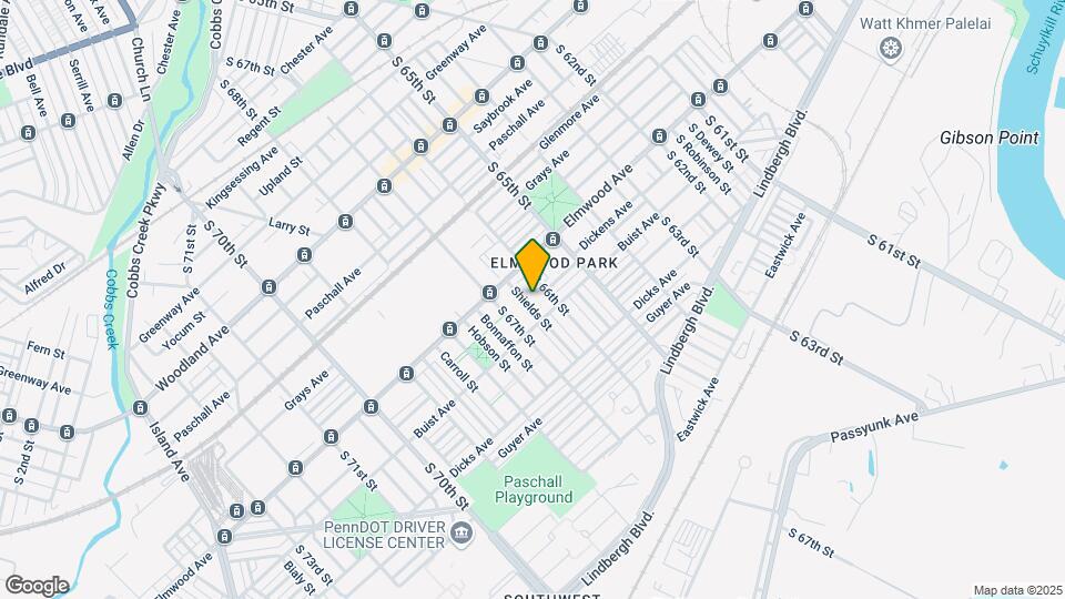 2539 S Shields St Map and Location Details