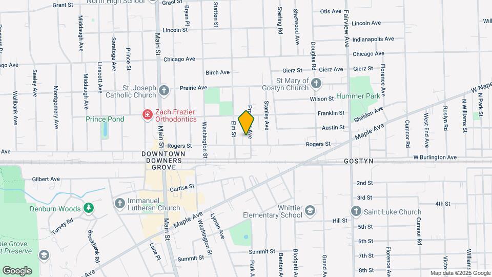 4934 Prospect Ave Mapa y Detalles de la Ubicación