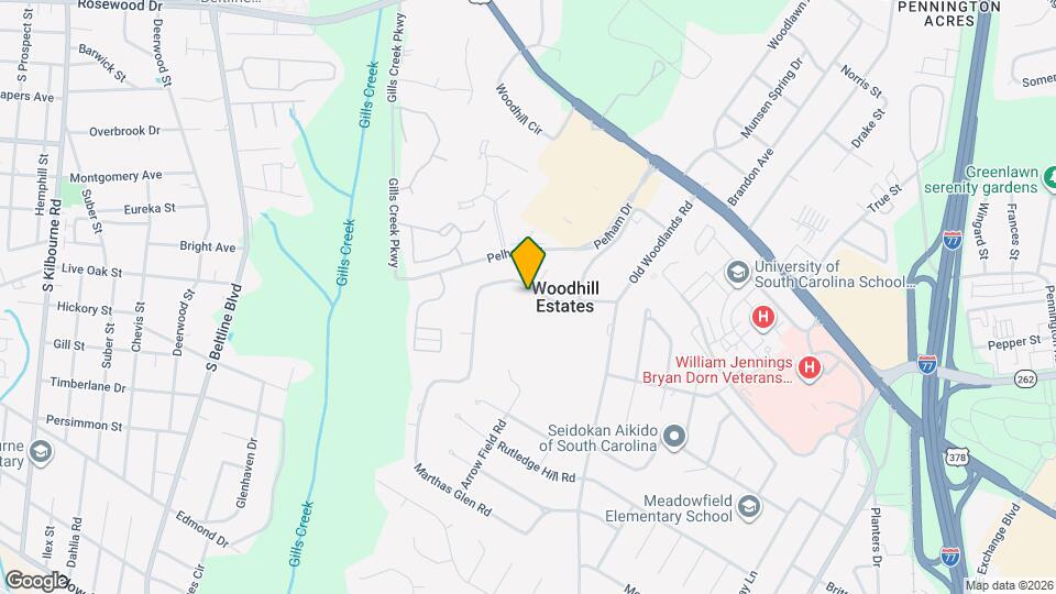 5934 Indian Mound Rd Map and Location Details