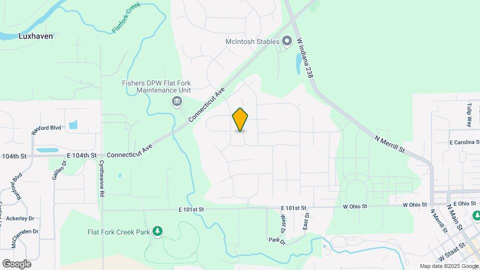 10549 Vermillion Dr Map and Location Details