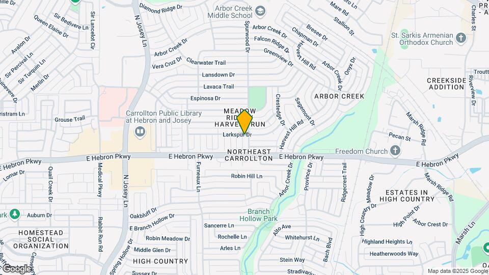 4211 Spurwood Dr Map and Location Details