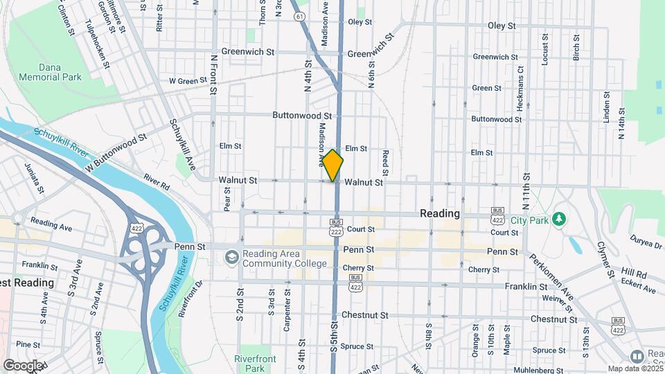 146 N 5th St Map and Location Details