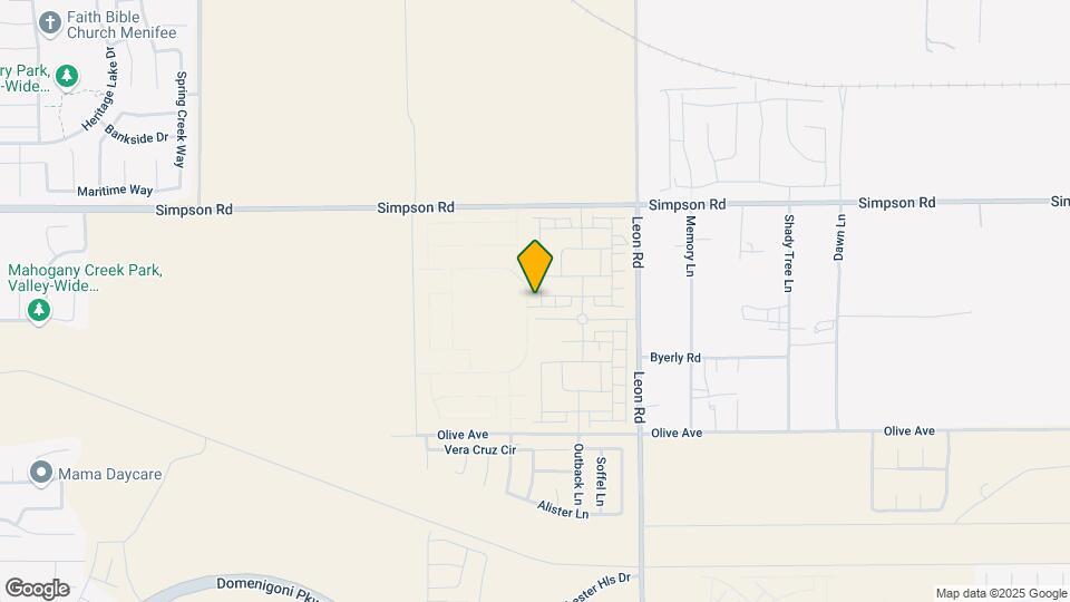 28635 Matador Rd Map and Location Details