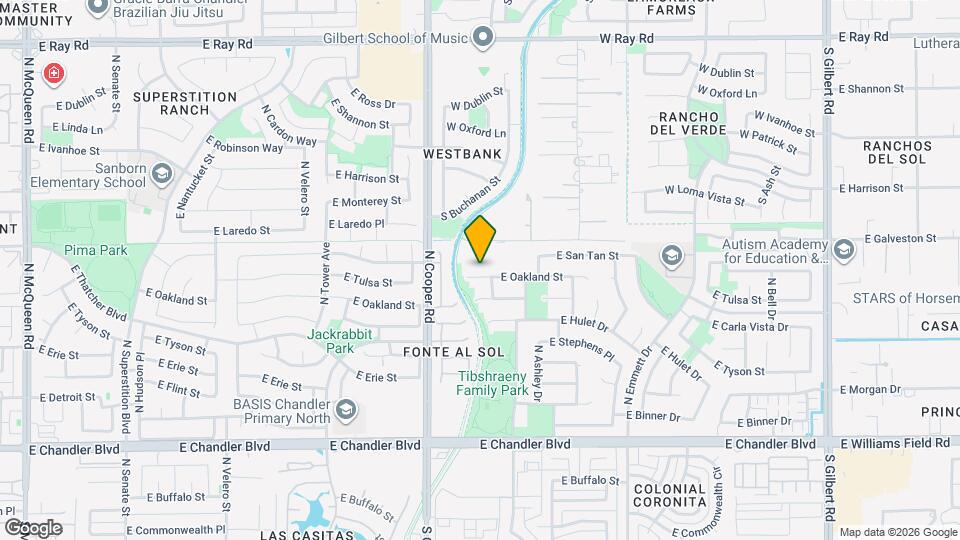 2094 E Oakland St Map and Location Details