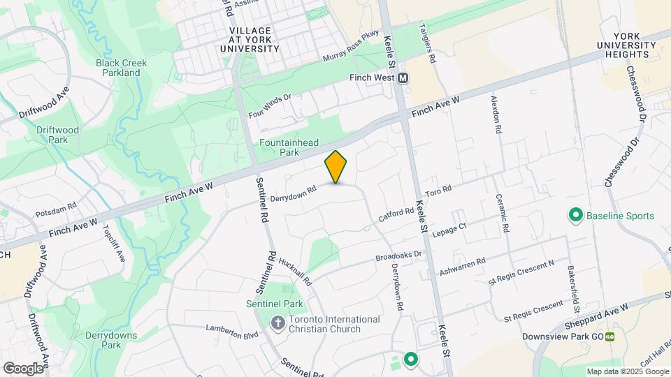 150 Derrydown Rd Map and Location Details