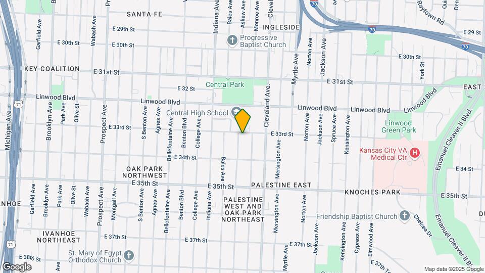 3307 Askew Ave Map and Location Details
