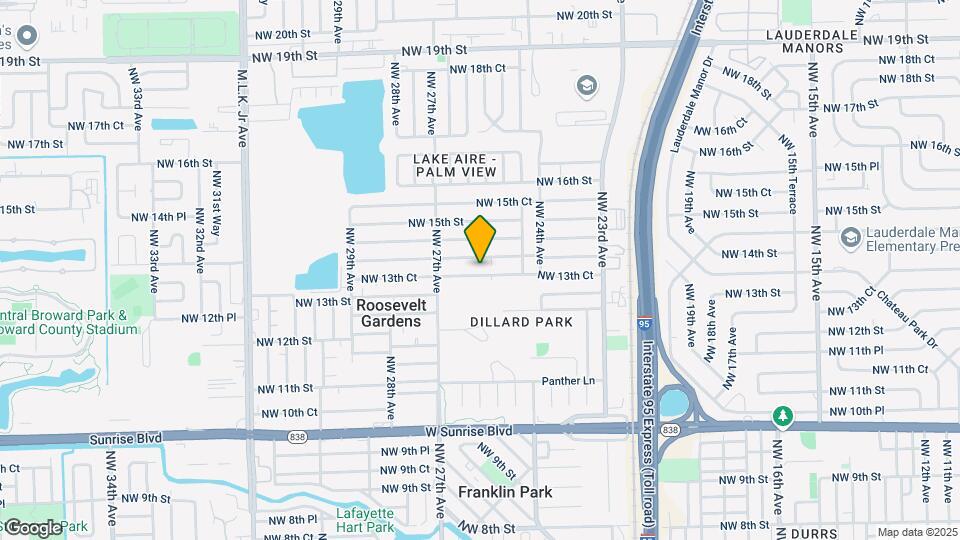 2563-2571 NW 13th Ct Map and Location Details
