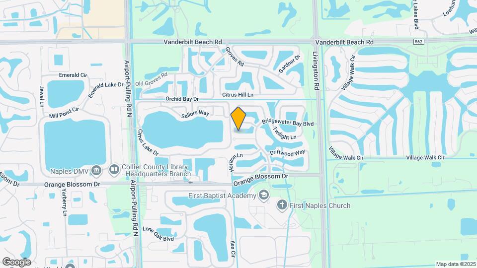Bridgewater Bay Apartments Naples - Map
