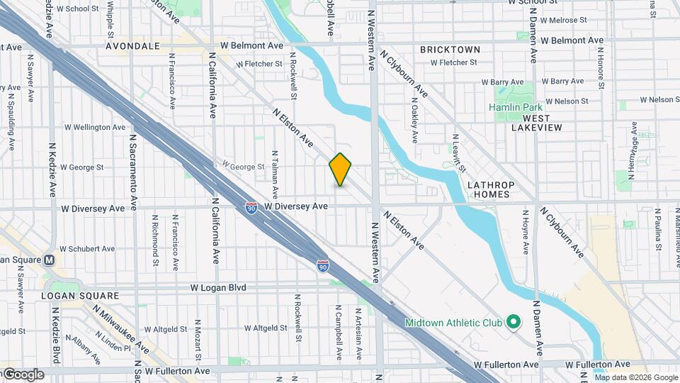 2821 N Campbell Ave, Unit 1F Mapa y Detalles de la Ubicación