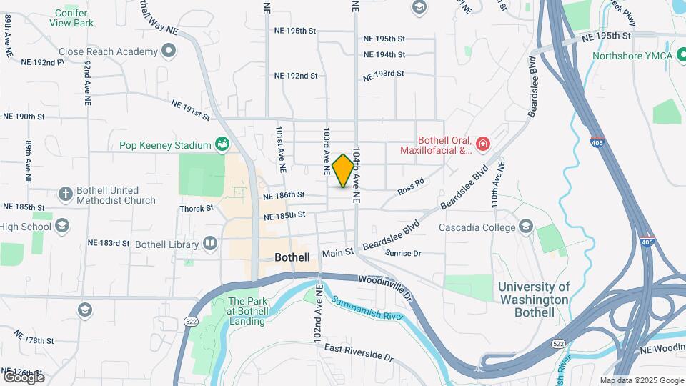 Bothell Apartments Map and Location Details