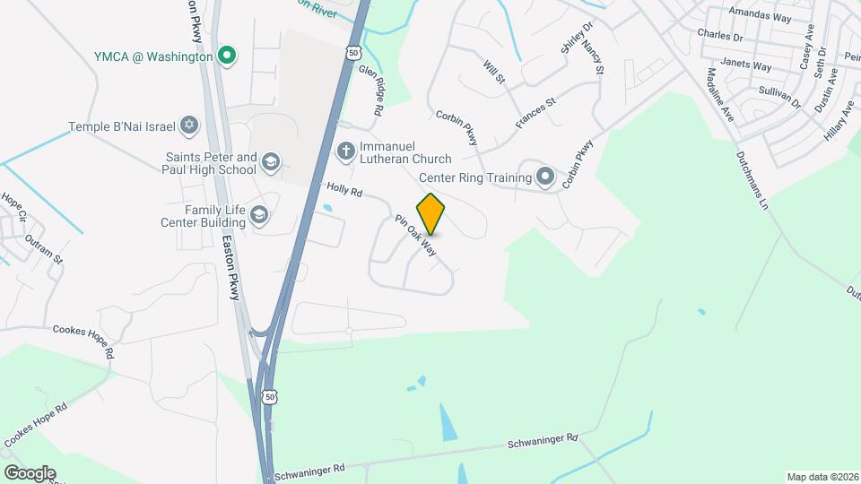 29305 Pin Oak Way Map and Location Details