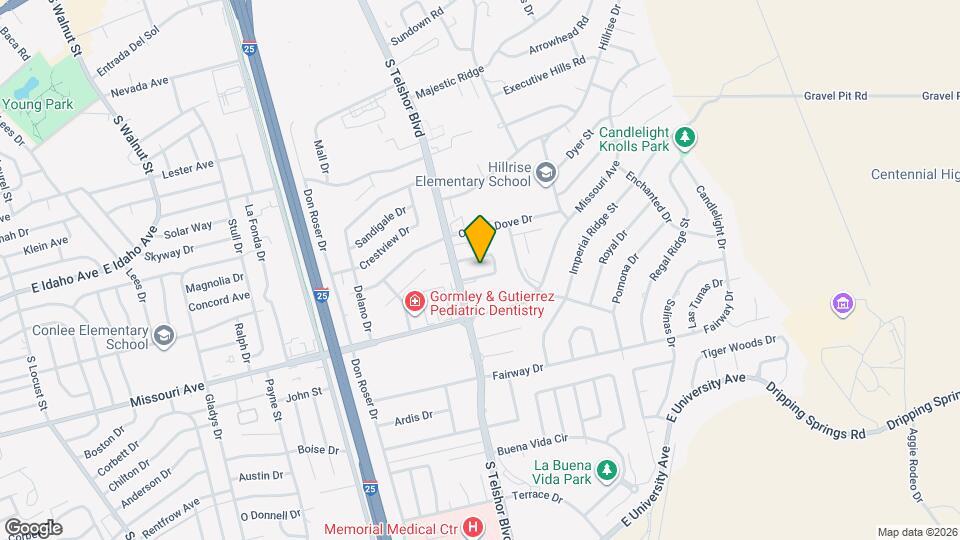 2940 Los Amigos Ct Map and Location Details