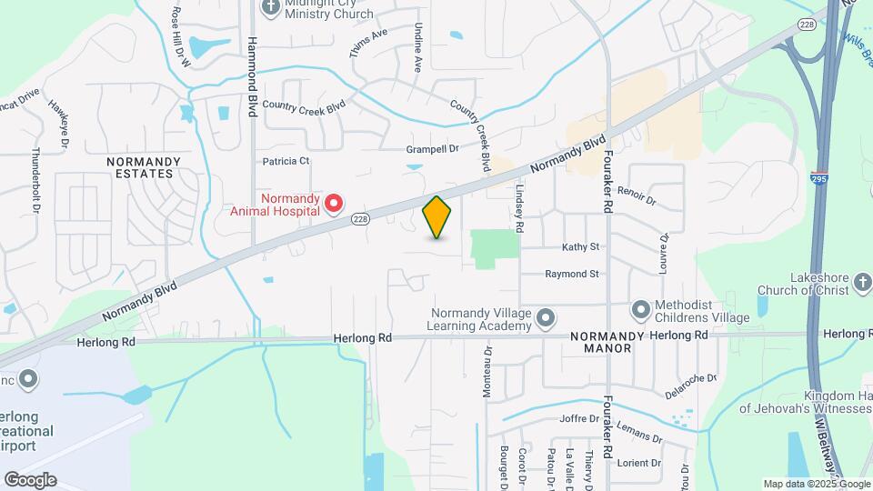 8389 Finwood Ave Map and Location Details