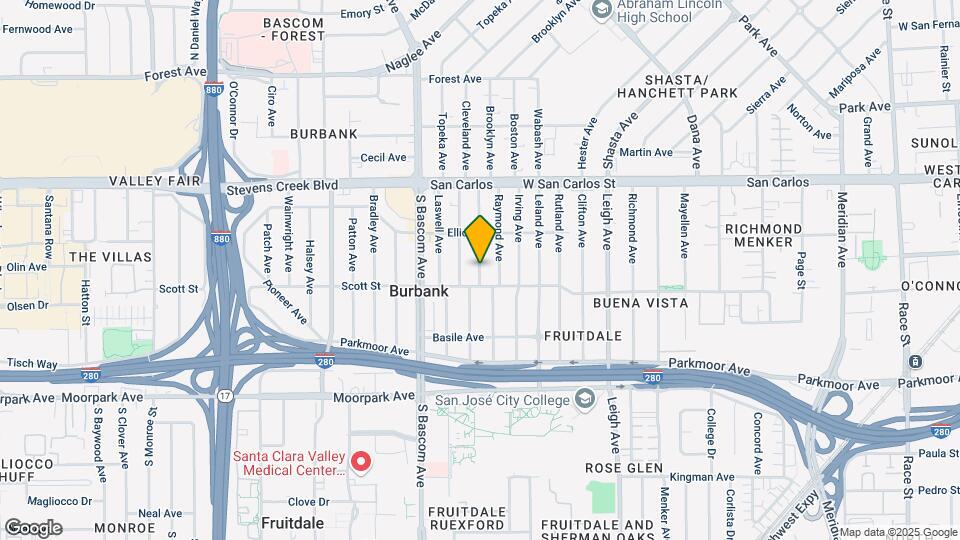 468 Arleta Ave Map and Location Details