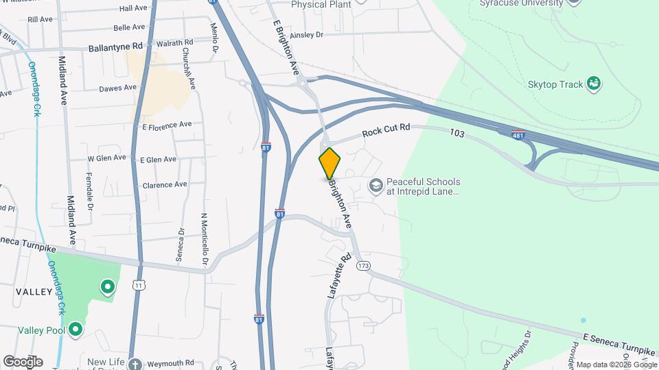 900 E Brighton Ave Map and Location Details