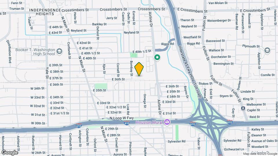 1003 E 36th St Map and Location Details