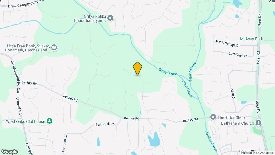 6405 Ivey Creek Cir Map and Location Details