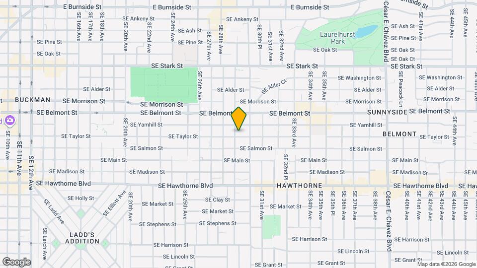 1026 SE 29th Ave Map and Location Details