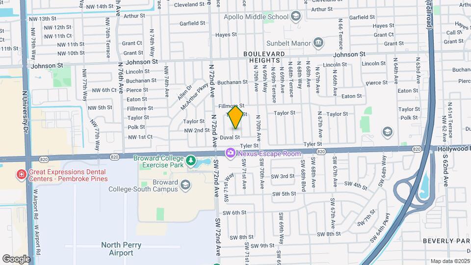 251 N 71st Ave Map and Location Details