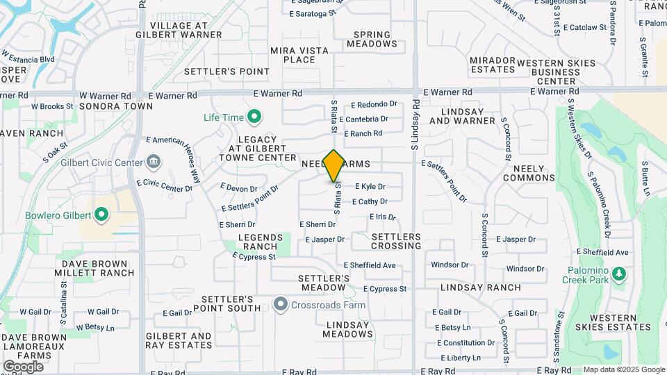 1078 S Riata St Map and Location Details