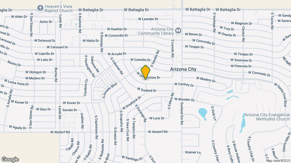 10128 W Century Dr Map and Location Details