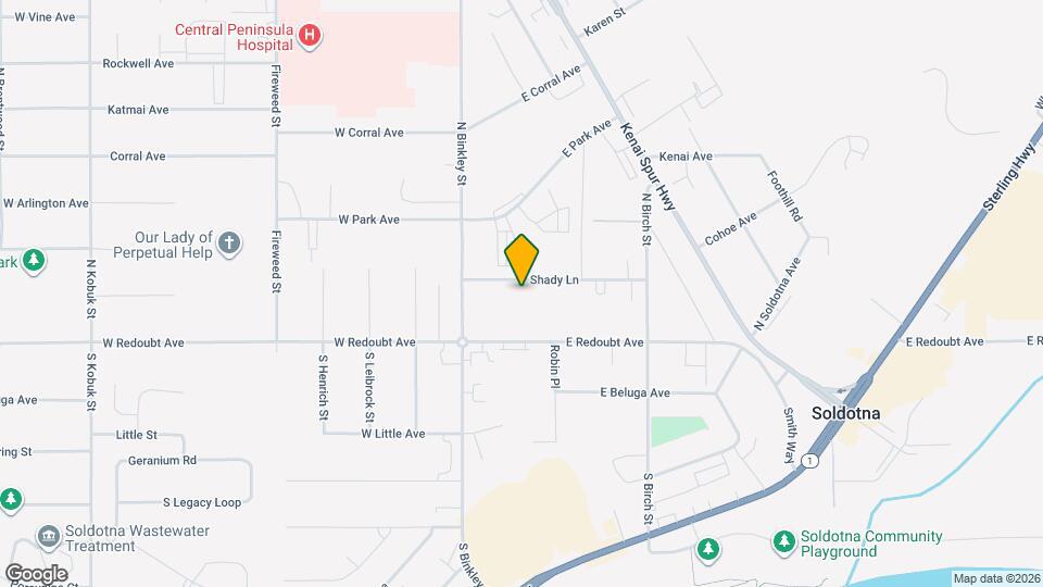 131 Shady Ln Map and Location Details