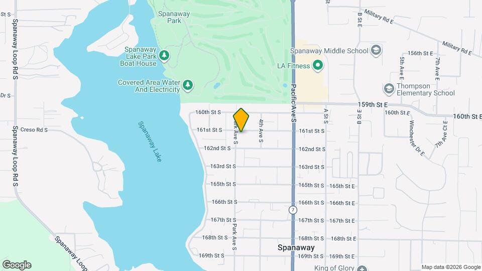 424 161st St S Map and Location Details