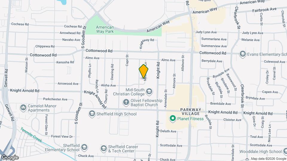 3039 Meadows Ln Map and Location Details