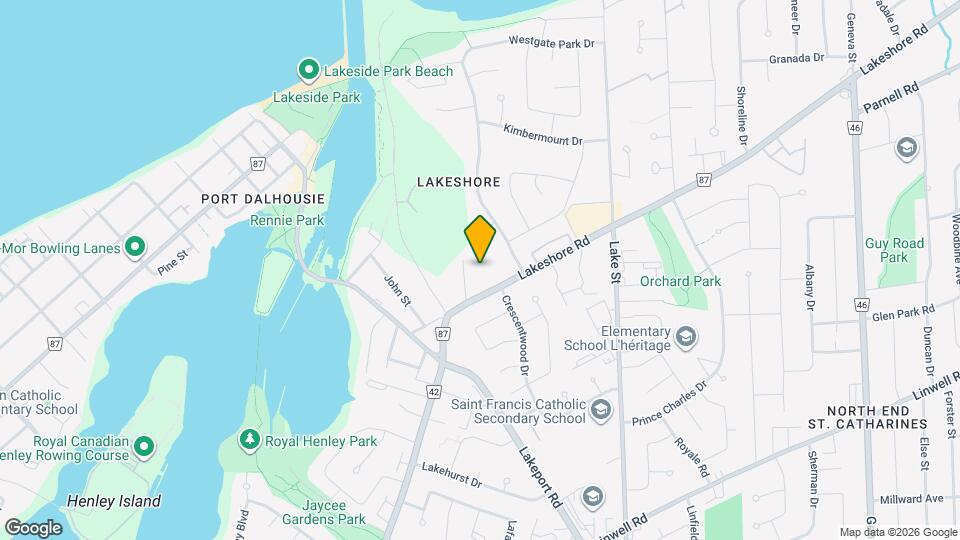 42 Oakmeadow Pl Map and Location Details