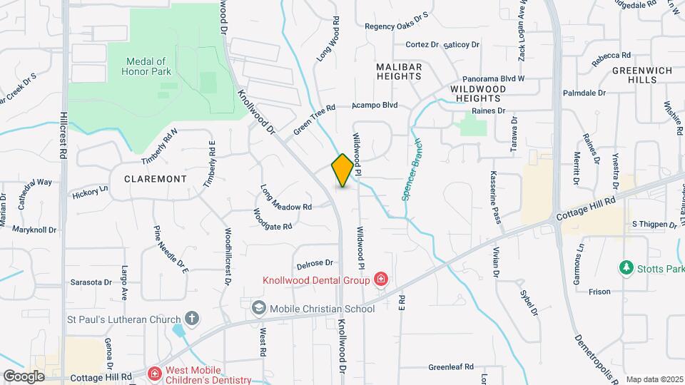 1829 Spring Brook Ct Map and Location Details