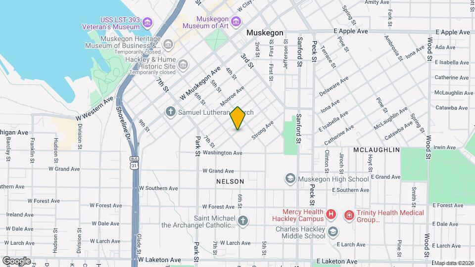 293 Mason Ave Map and Location Details