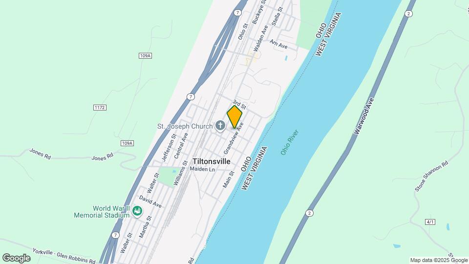 Jefferson Metro Housing Auth Apartments and Nearby Tiltonsville