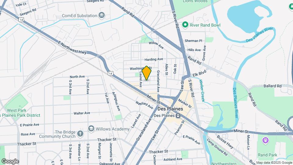 1330 Perry St Mapa y Detalles de la Ubicación