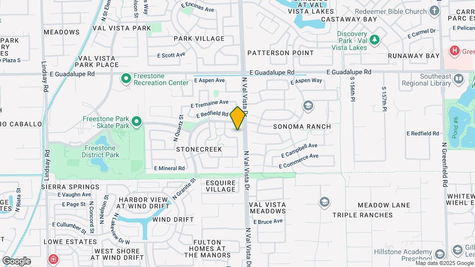 1541 E Laurel Ave Map and Location Details