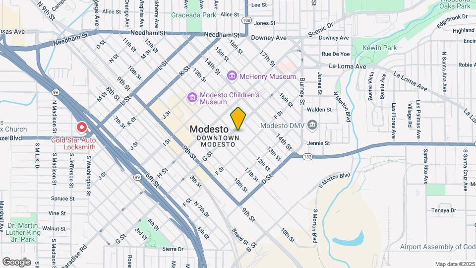 624 12th St Map and Location Details