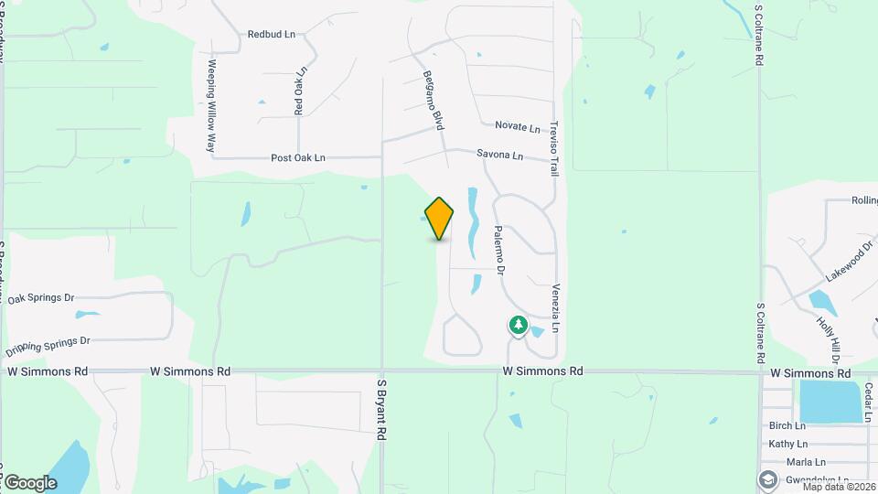 8741 Belcaro Dr Map and Location Details