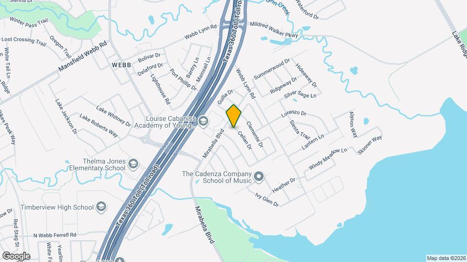 2983 Celian Dr Mapa y Detalles de la Ubicación