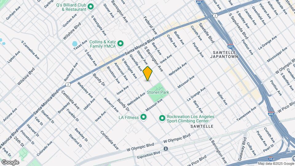 1733 Granville Ave Map and Location Details