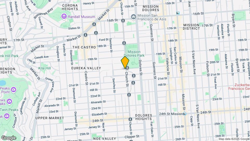 800 Church St Mapa y Detalles de la Ubicación