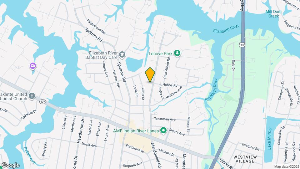 3329 Macdonald Rd Map and Location Details