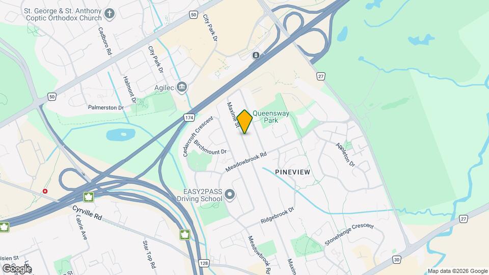 1377 Maxime St Map and Location Details