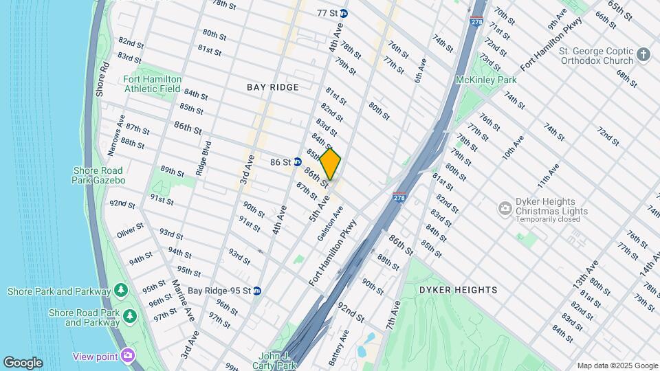 477 86th St Map and Location Details