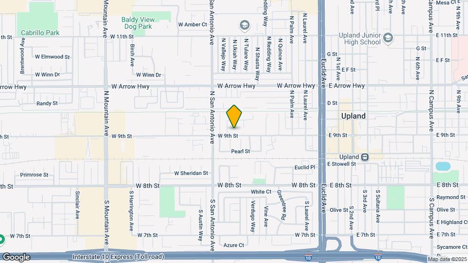 649 W 9th St Map and Location Details