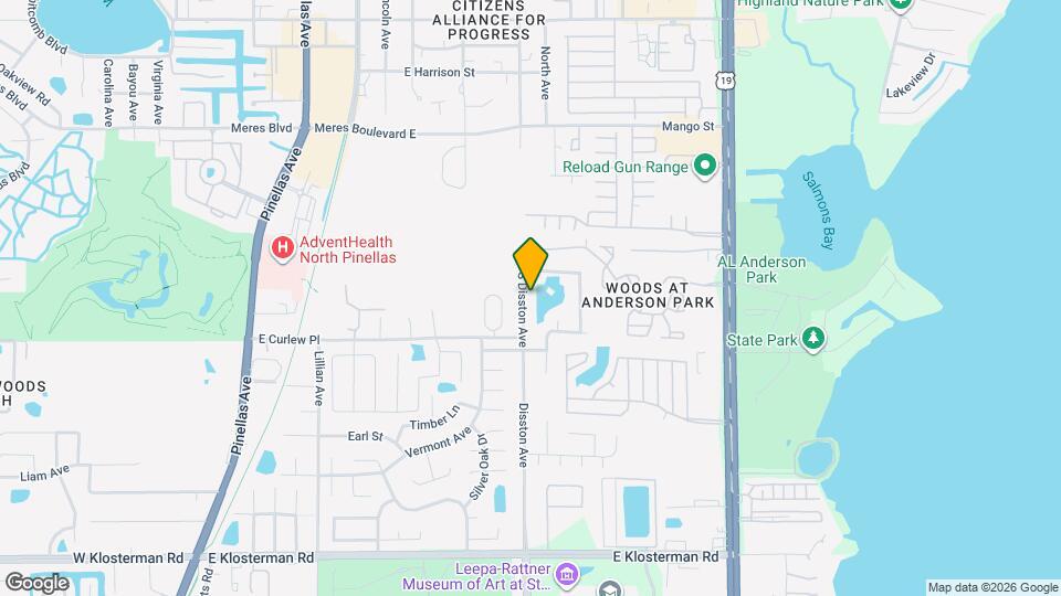 1283 S Disston Ave Map and Location Details