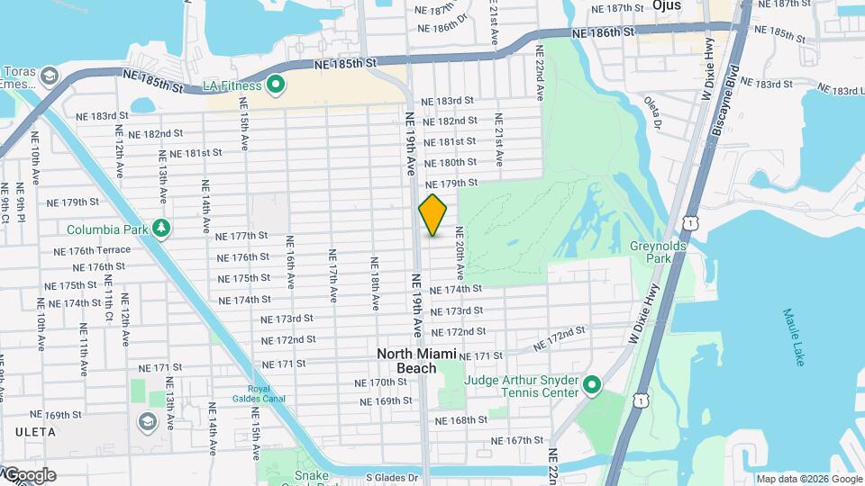1929 NE 176th St Map and Location Details