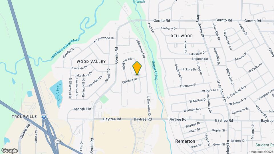 2204 Oakdale Dr Map and Location Details